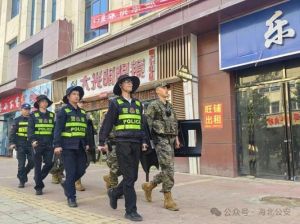 门源公路段圆满完成环大美青海自行车赛第二赛段保通任务