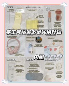 大学生必备好物清单。_小物件清单，轻松适应新环境