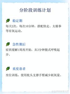 慢阻肺稳定期患者慢跑锻炼指南