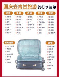 女生外出旅行必备哪些东西_装备分类，轻松出行！