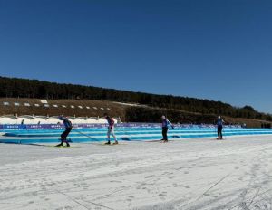 内蒙古青少年冬季两项滑雪训练营开营选拔后备人才
