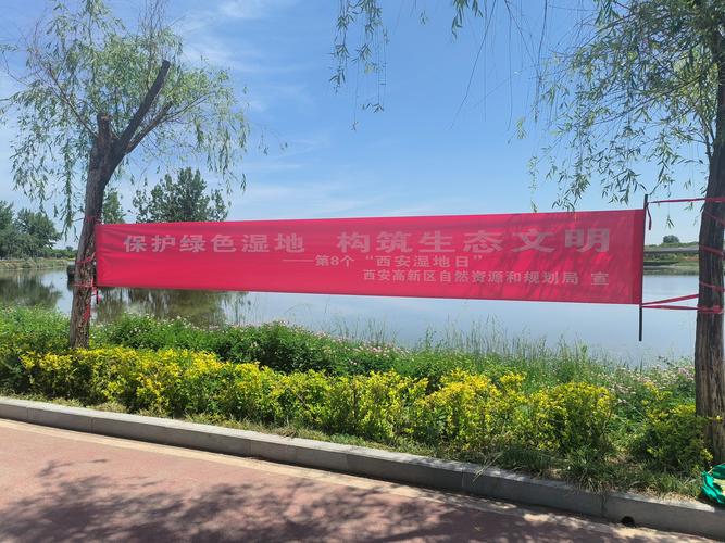 稀土高新区小白河湿地公益行，净滩体验学安全