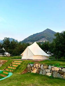 在山野亚运村露营基地_交通便利，设施齐全，亲近自然的好去处