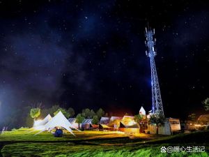 来柳叶湖星辰湖畔露营地_篝火露营听音乐，美食美景享欢乐
